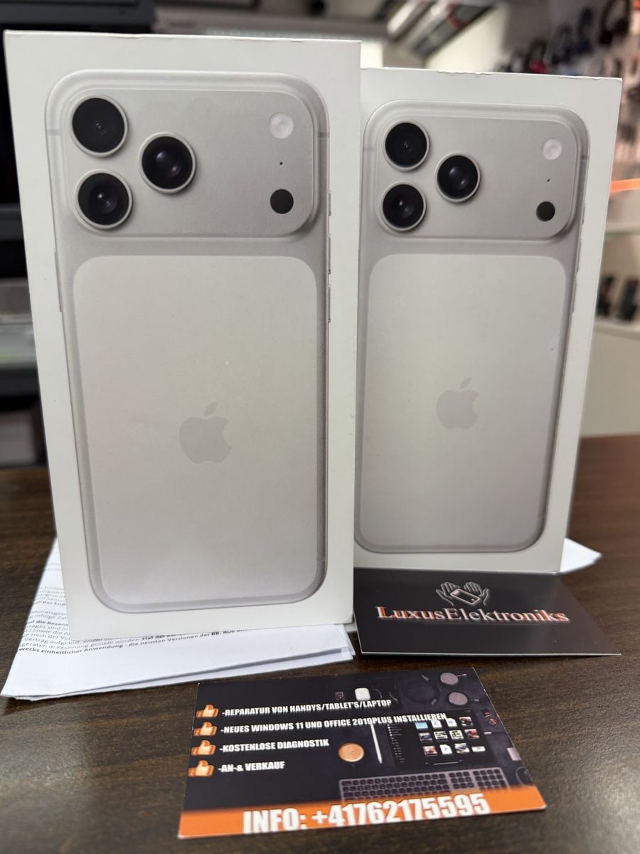 Apple Telefoni cellulari / Smartphones: iPhone 17 pro Max 512 Gb Silver – Nuovo (secondo la descrizione) da Uster venduto da jca_pr9r