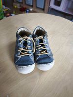 Leder-Kinderschuhe blau Gr.26