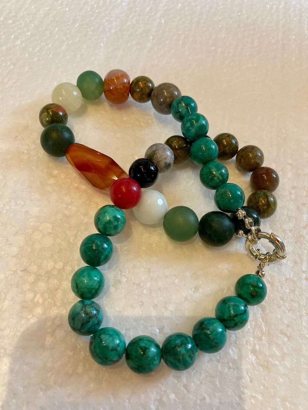 Ketten: Halskette - Edelstein und Kunststeine – Neu (gemäss Beschreibung) aus Biberist von tl-schmuck 3