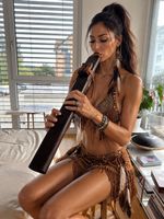 Native Spirit Drone Flöte E 432Hz – Walnut 1/1