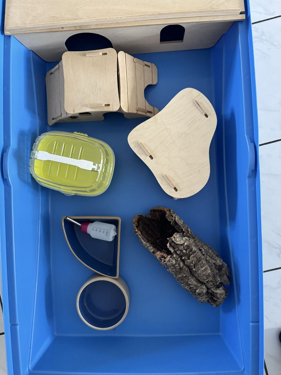 Gabbie, trasporto & Sicurezza: Hamsterkäfig inkl. Zubehör – Usato da Wallenwil venduto da Mutternehmerin 3