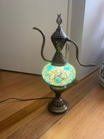 Orientalische Mosaiklampe Teekannenform neuwertig