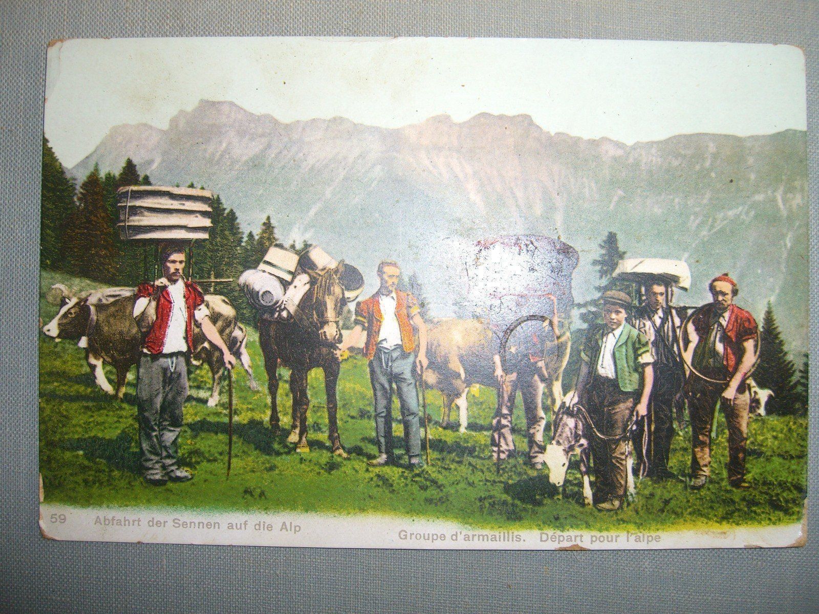 Cartes postales: Sennen Abfahrt – D'occasion à Bischofszell par Joachim-115