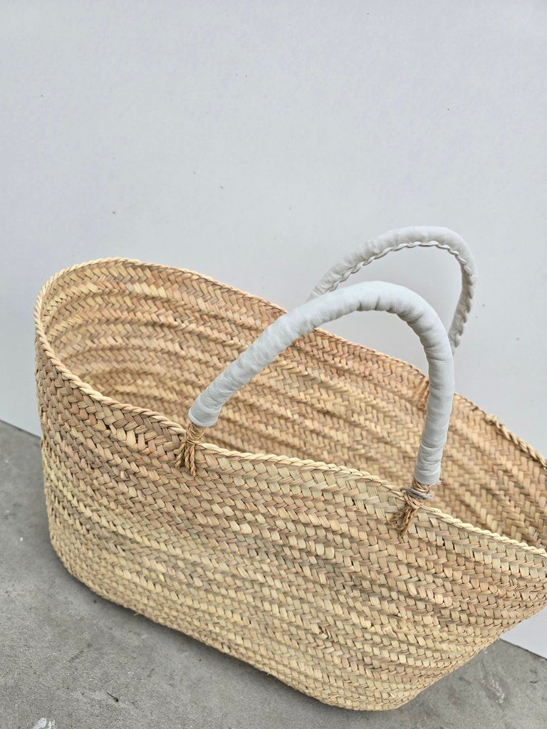 Altro per la casa: Korb: Shopper oval blanc cassé-ANGEBOT – Nuovo (secondo la descrizione) da Romanshorn venduto da Rachacha 1