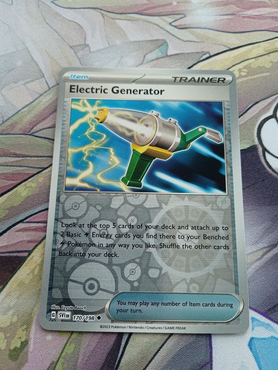 Electric Generator - Scarlet & Violet Reverse Holo 170 | Kaufen auf Ricardo