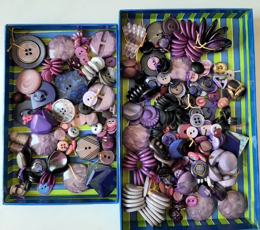 BUSDUGA Knopfsammlung 250g - Bunte Knöpfe Zum Basteln Und Nähen