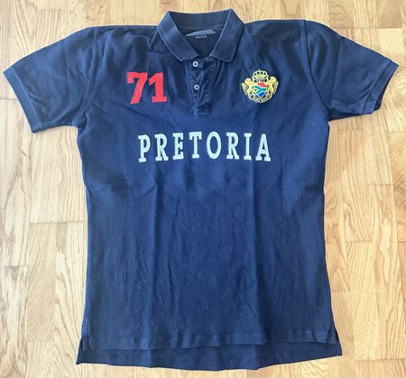 Hard Rock Cafe Polo Shirt Pretoria Südafrika Gr. L
