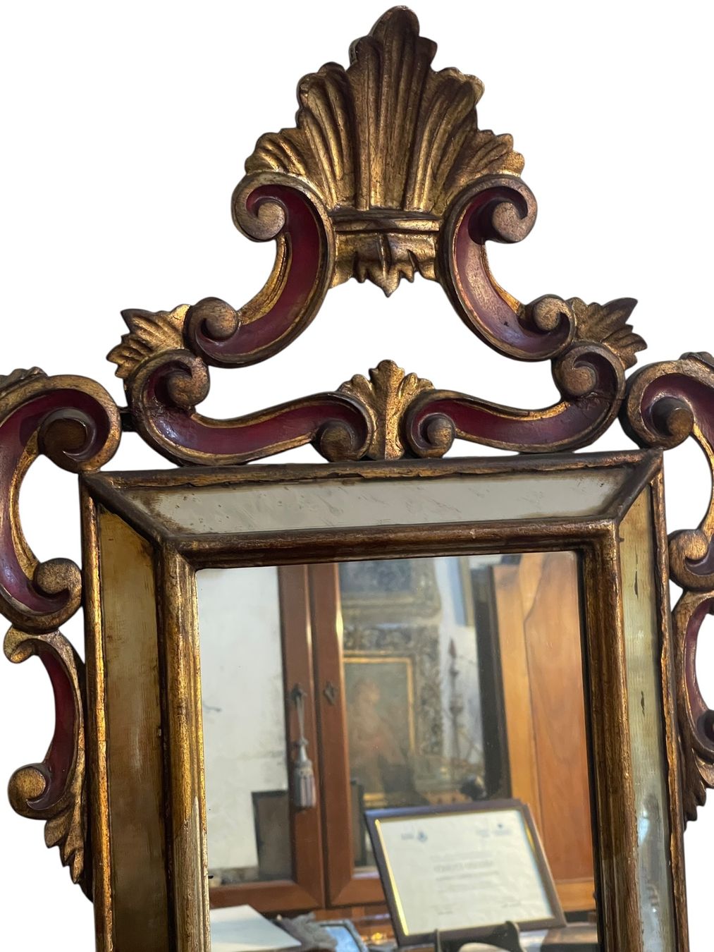 Specchi: Coppia di specchiere, dorate, XX secolo – Usato da Bellinzona venduto da Omegart 2