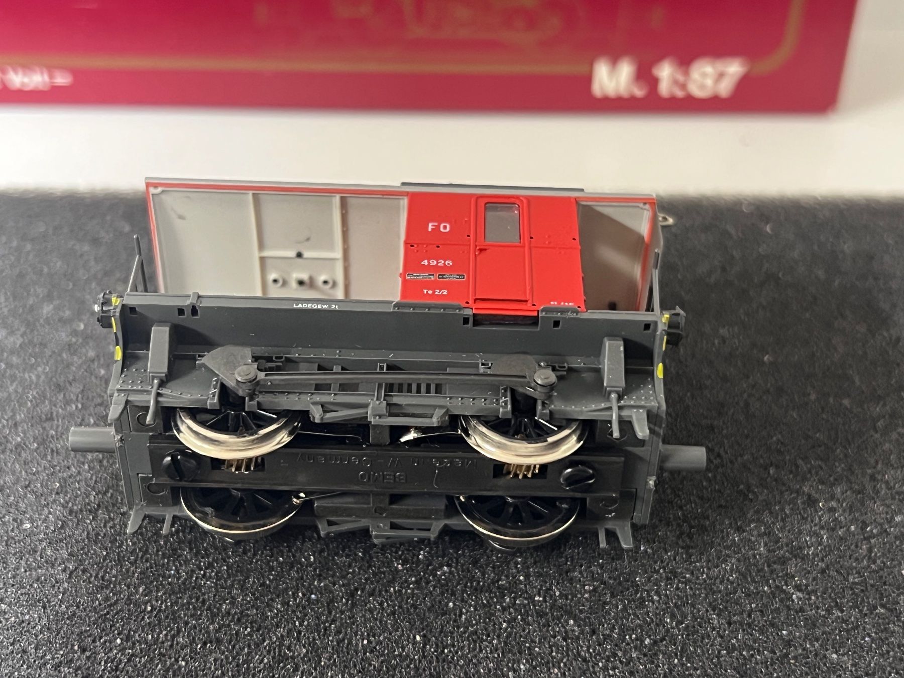 Bemo Trains électriques: Bemo Elektr.-Traktor Te 2/2 Nr. 4926  der FO – D'occasion à Neuenhof par ludovicco 6