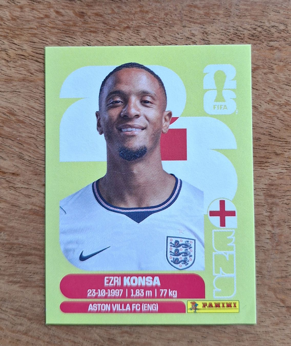 Panini Carte collezionabili: Panini Ezri Konsa ENG 5 – Nuovo (secondo la descrizione) da Romanens venduto da Crocette