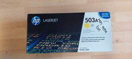 Original HP Toner-Modul Q7582A  -  503A Yellow - Fabrik neu