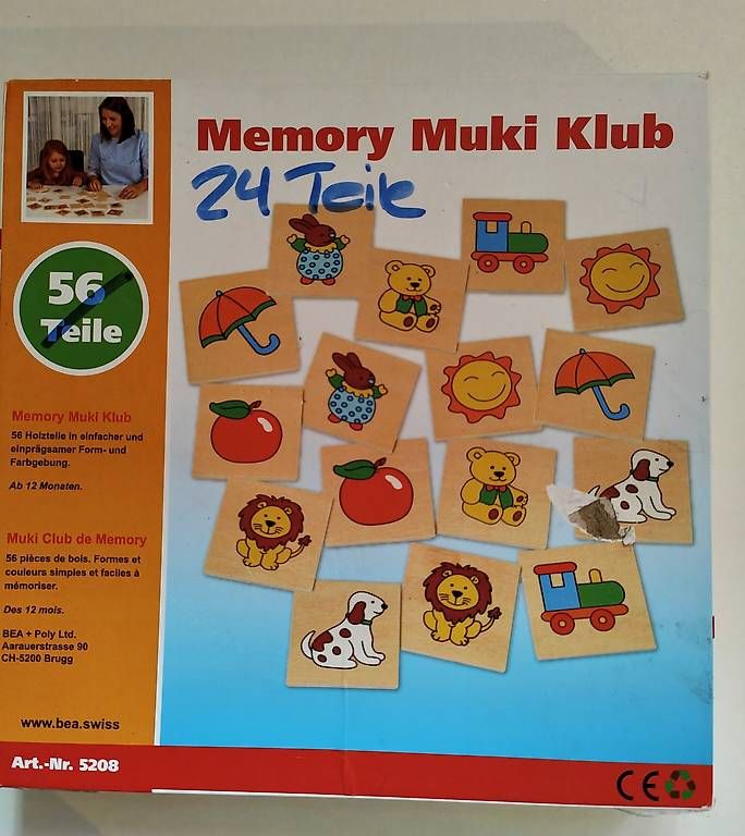 Giochi: Holz Memory – Usato da Oberurnen venduto da Isabella80