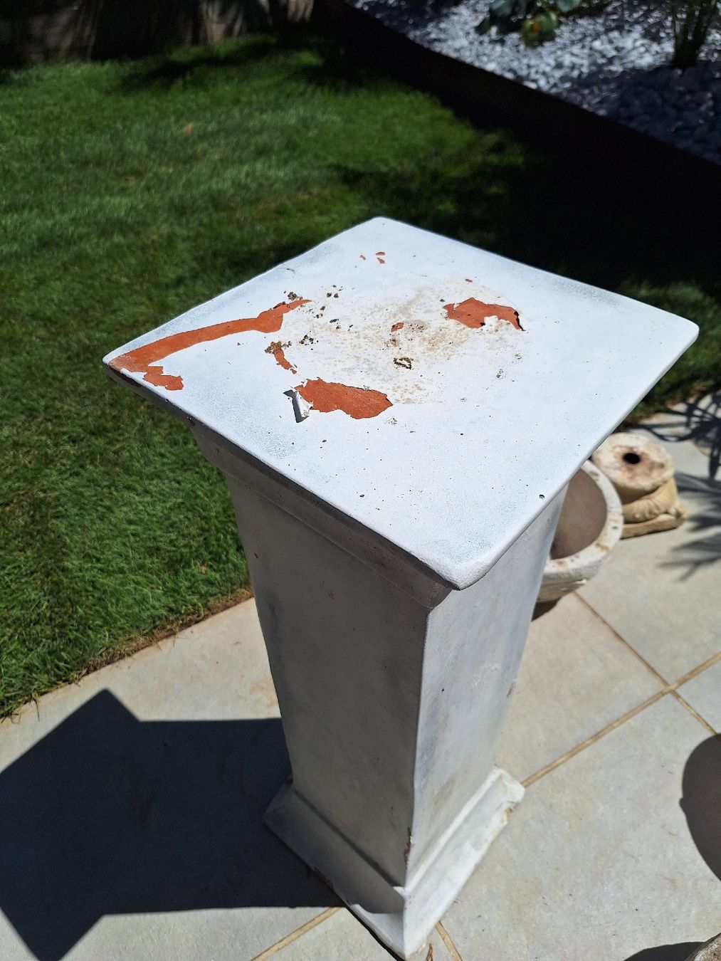 Tutte le decorazioni: Säule weiss Garten Dekoration gebraucht – Usato da Ettingen venduto da Platzhirsch63 2