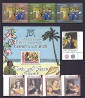 Turks u Caicos Weihnachtsausgaben postfr**