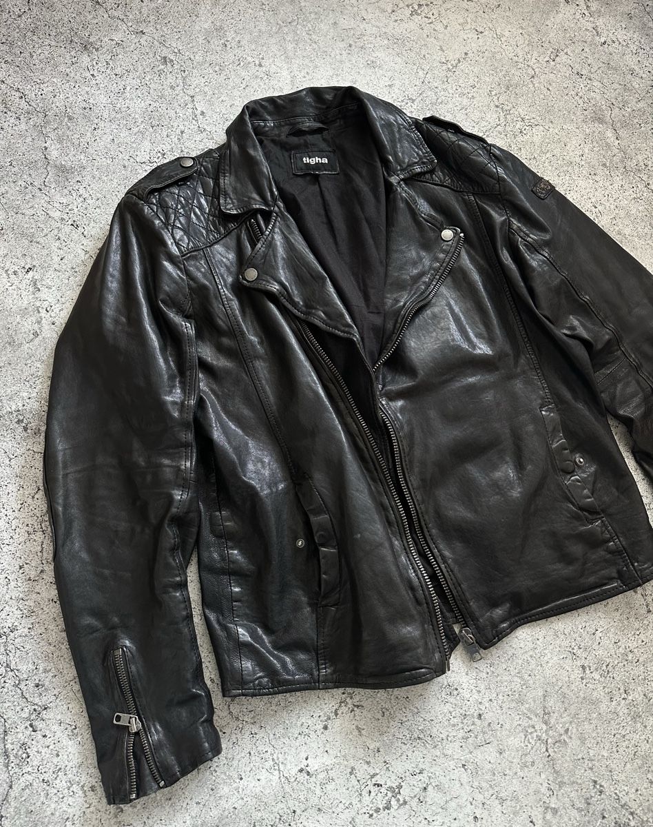 Jacken: Tigha Leather Jacket - Black, XL - Great Condition! – Gebraucht aus Zürich von megastored 5