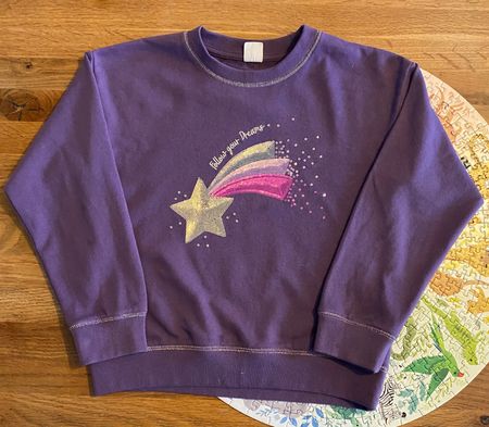 Pullover FOLLOW YOUR DREAMS von CLUB, 134cm, BAUMWOLLE