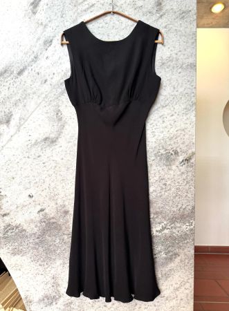 BENETTON Classic Black Dress S