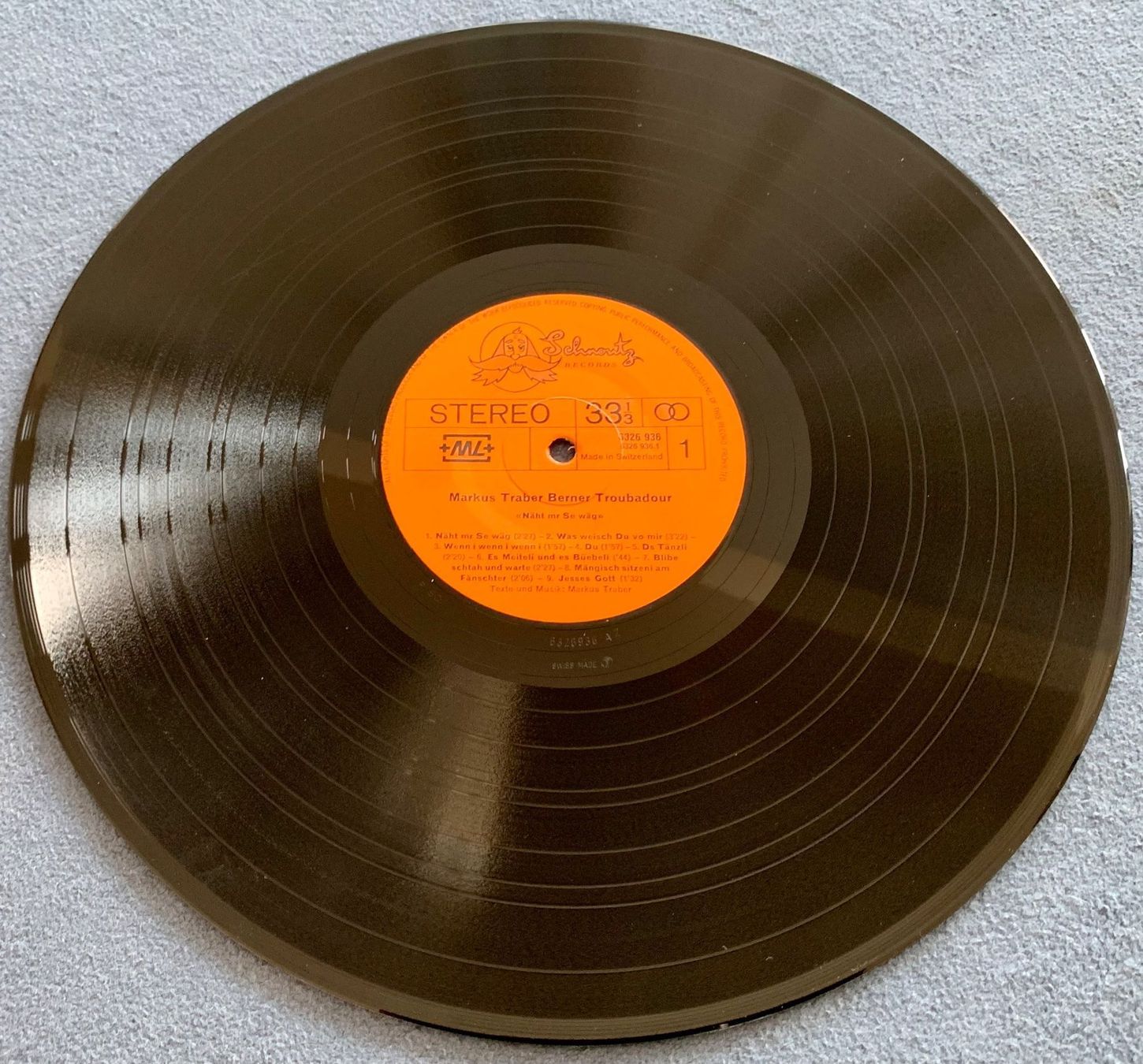 Schallplatten: Markus Traber "Näht mr se wäg" – Gebraucht aus Spiez von martin-7973 2