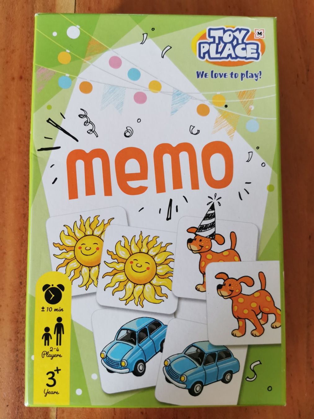 Giochi: Toy Place; Memory Memo - 32-teilig – Nuovo e nell'imballaggio originale da Boniswil venduto da Totomat-Lady2