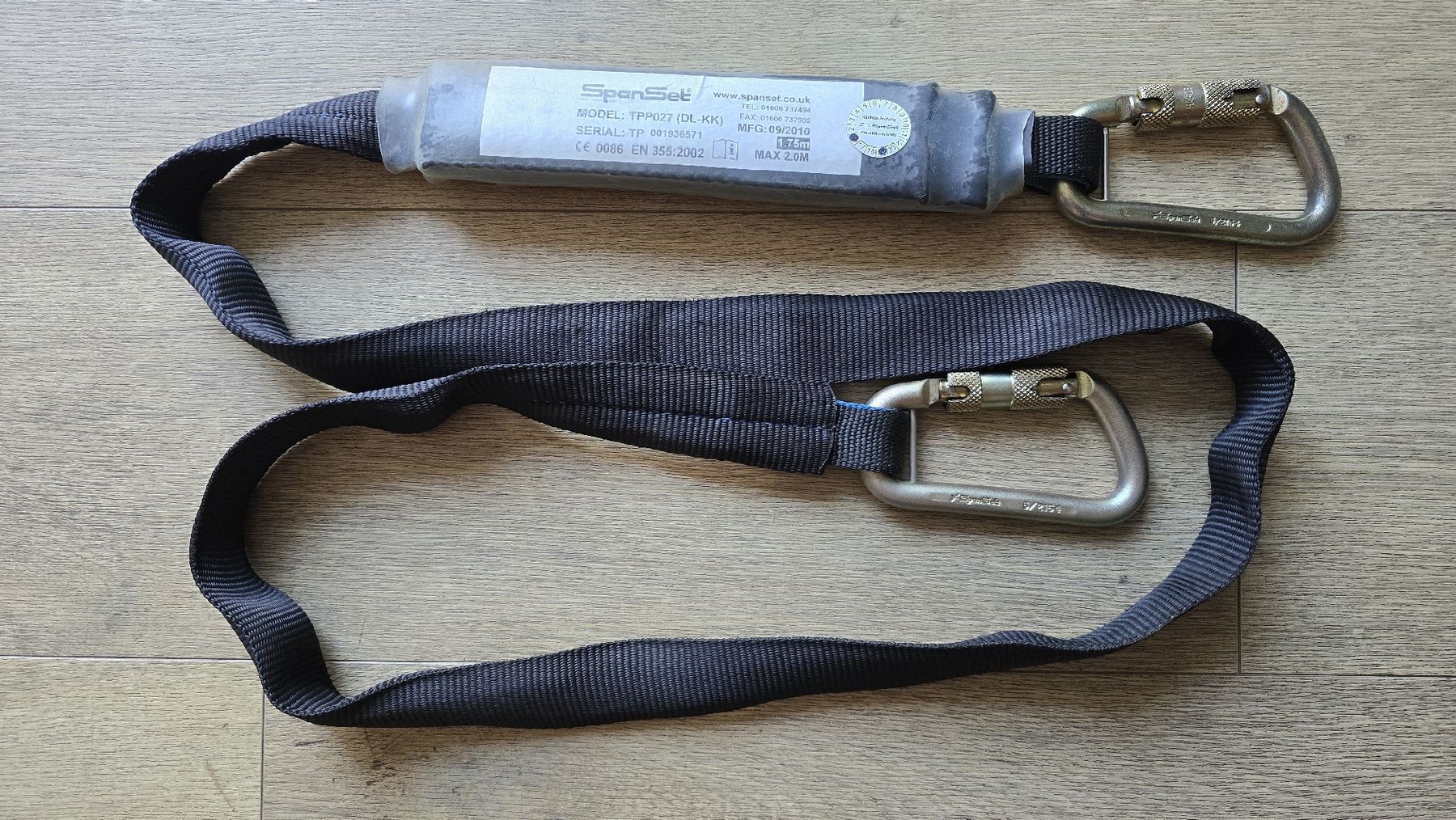 Attrezzatura di sicurezza: Höhensicherungsleine SpanSet – Nuovo (secondo la descrizione) da Hägendorf venduto da Kailash6714m