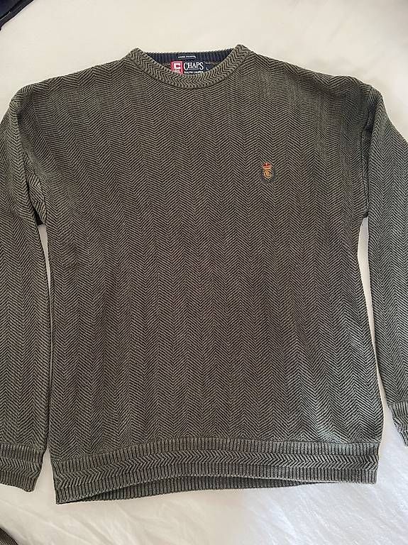 Maglioni & Felpe: CHAPS Ralph Lauren Hand Framed Knit Sweater L – Usato da Ponte Tresa venduto da coc_nnf5