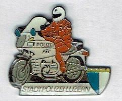 Stadtpolizei Luzern Motorradfahrer