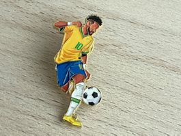Pin Fussballspieler Neymar Brasilien