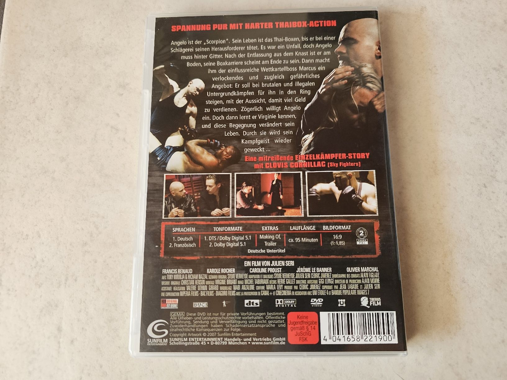 Tutti i DVDs: Scorpion  -  Der Kämpfer  /  Uncut – Usato da Schneisingen venduto da backstore24 1