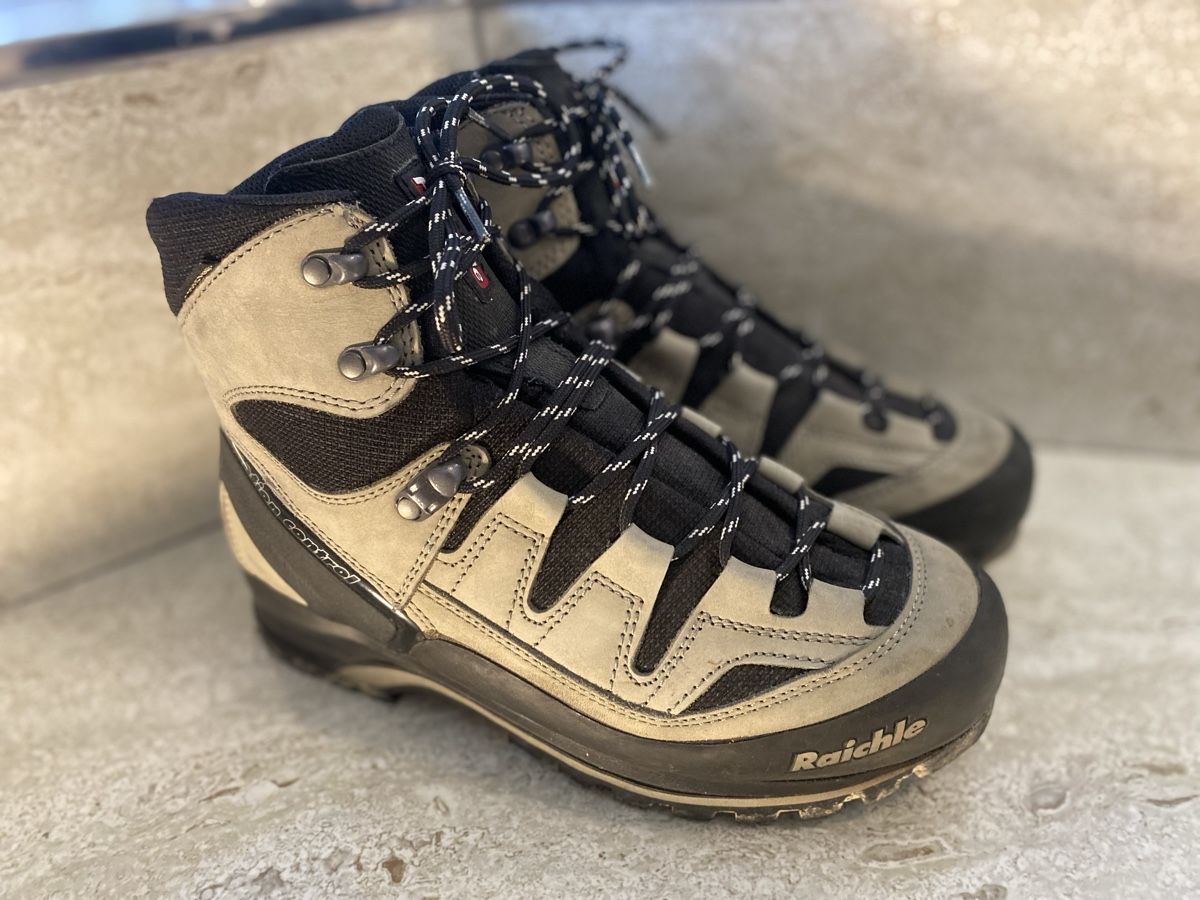 Raichle Scarpe da uomo: Raichle Wanderschuhe Bergschuhe Gr 39 – Usato da Birrwil venduto da Bendegriz 2