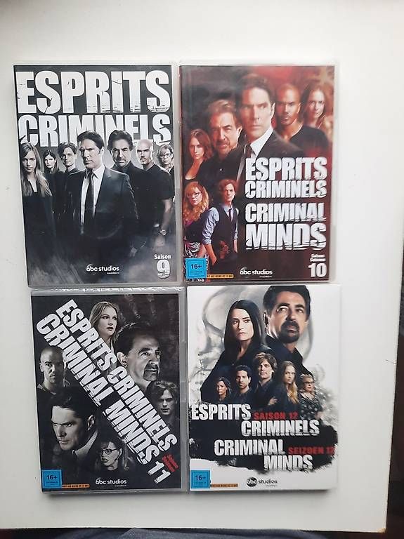 Tutti i DVDs: Esprits criminels saison 1 à 12 – Usato da Montreux venduto da princessemalabar 3