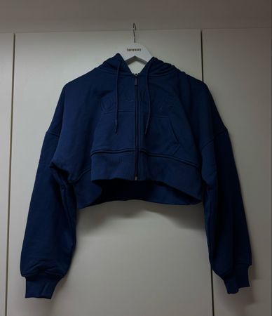 Oace Cropped Zip Hoodie, Grösse S (neu!)