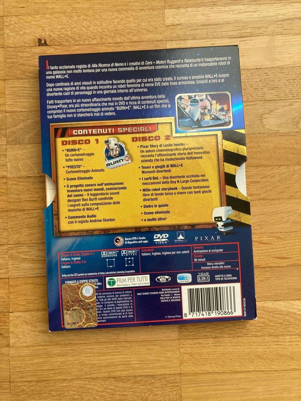 Alle DVDs: Wall E DVD Disney limited edition – Gebraucht aus Bellinzona von kla_7cbz 1