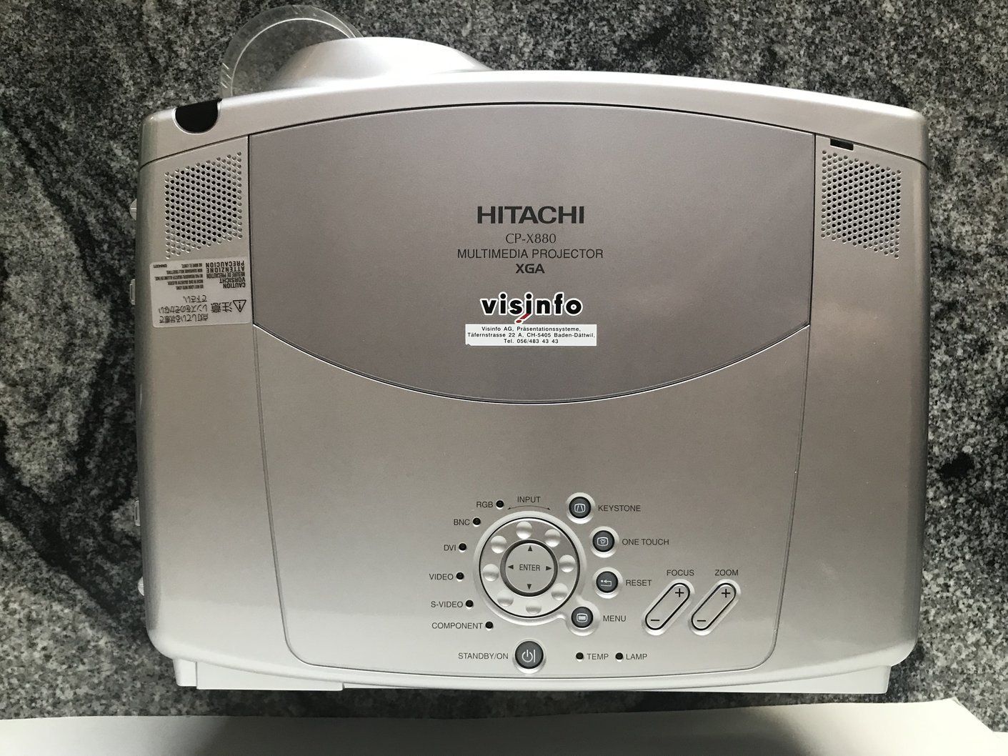 Hitachi Videoprojektoren: Projektor/Beamer Hitachi CP-X880 – Gebraucht aus Murgenthal von Leachjm 1