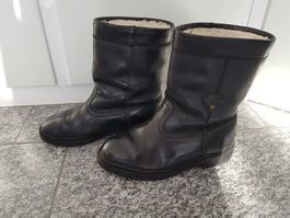 Vintage CAMEL Boots schwarz gefüttert