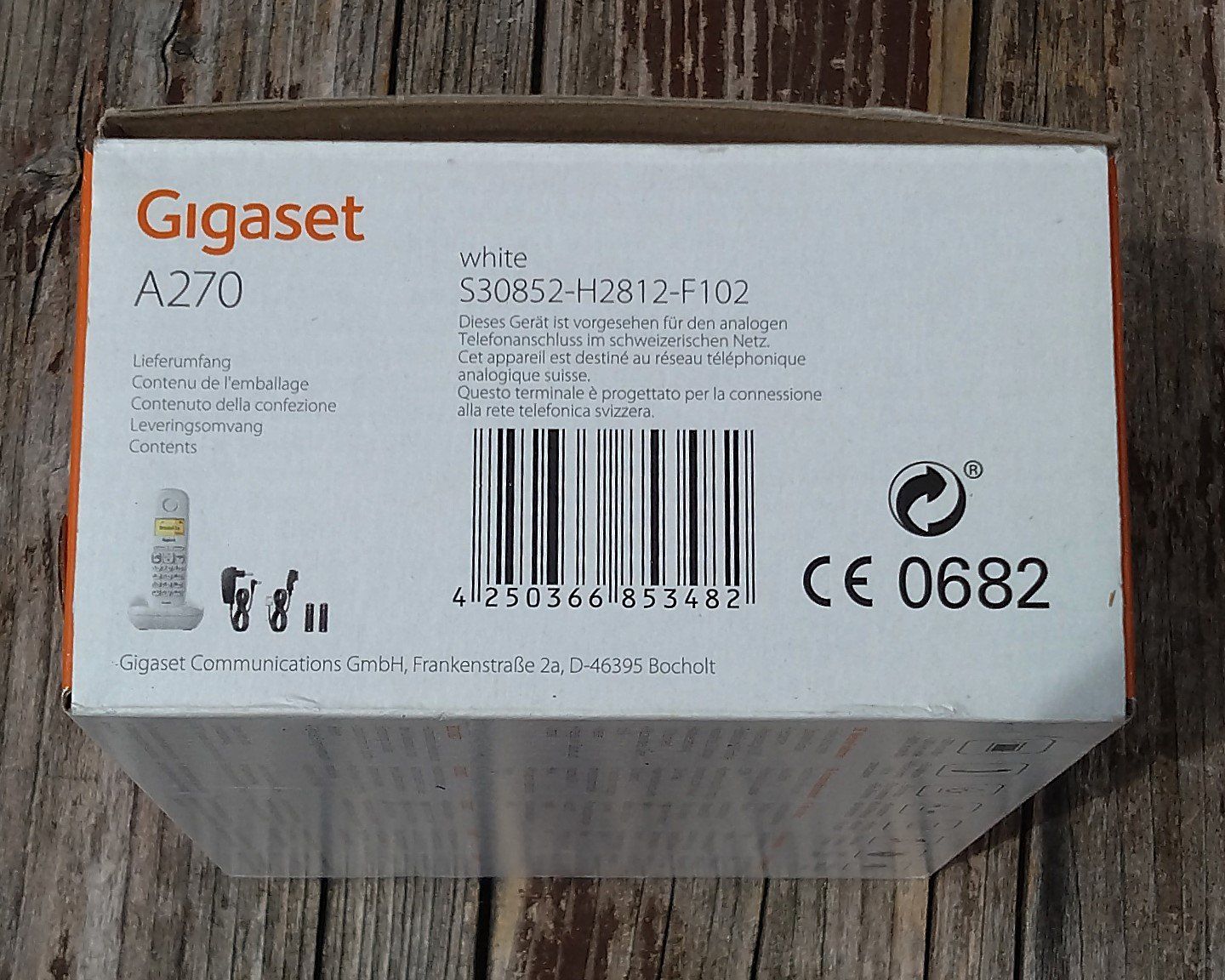 Gigaset Telefone: Festnetztelefon GIGASET A270 Weiss – Gebraucht aus Lyssach von YYZ10 2