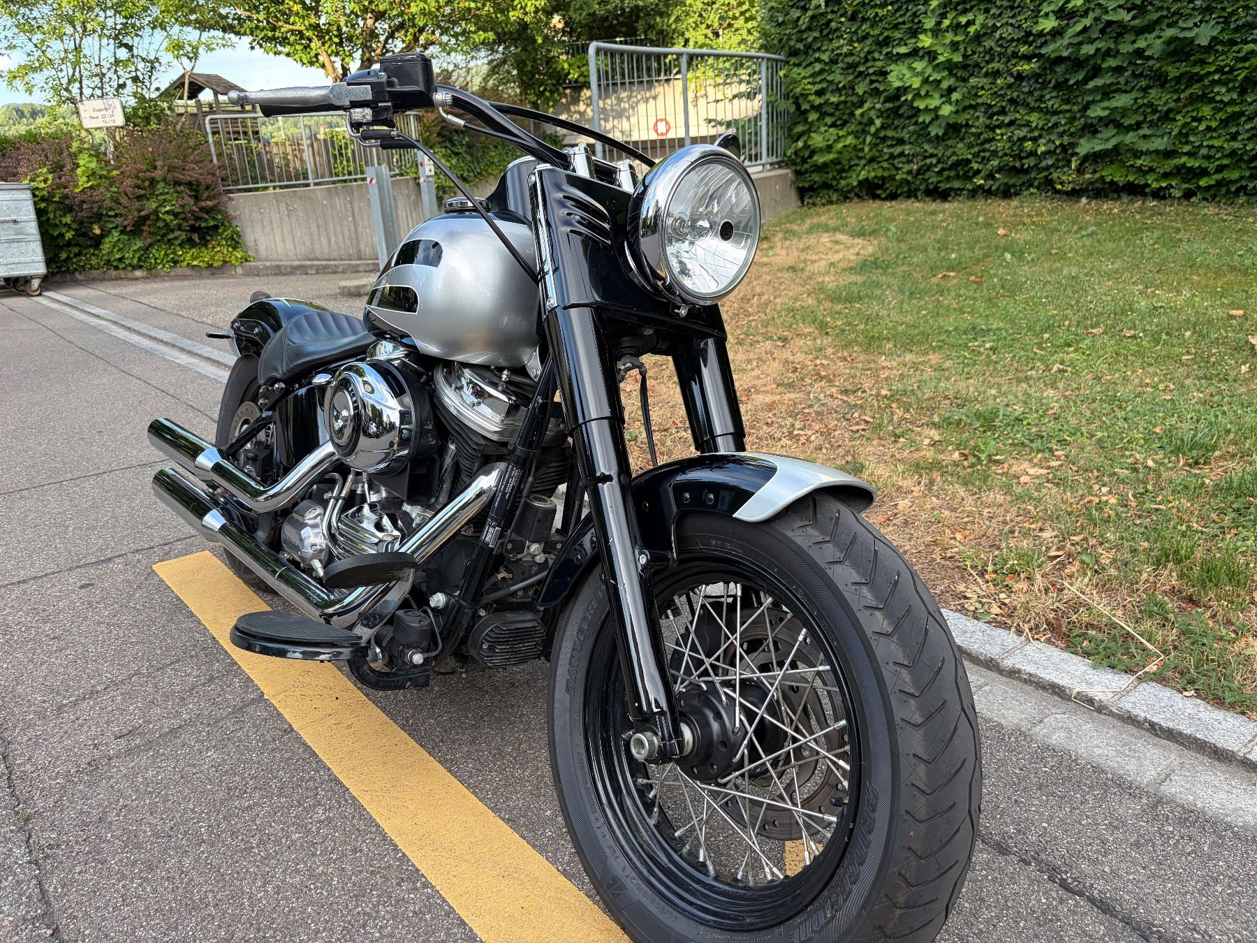 Harley-Davidson Cruisers: Harley Davidson SLIM Bobber OLdscool – D'occasion à Rütihof par elcheffe81 4