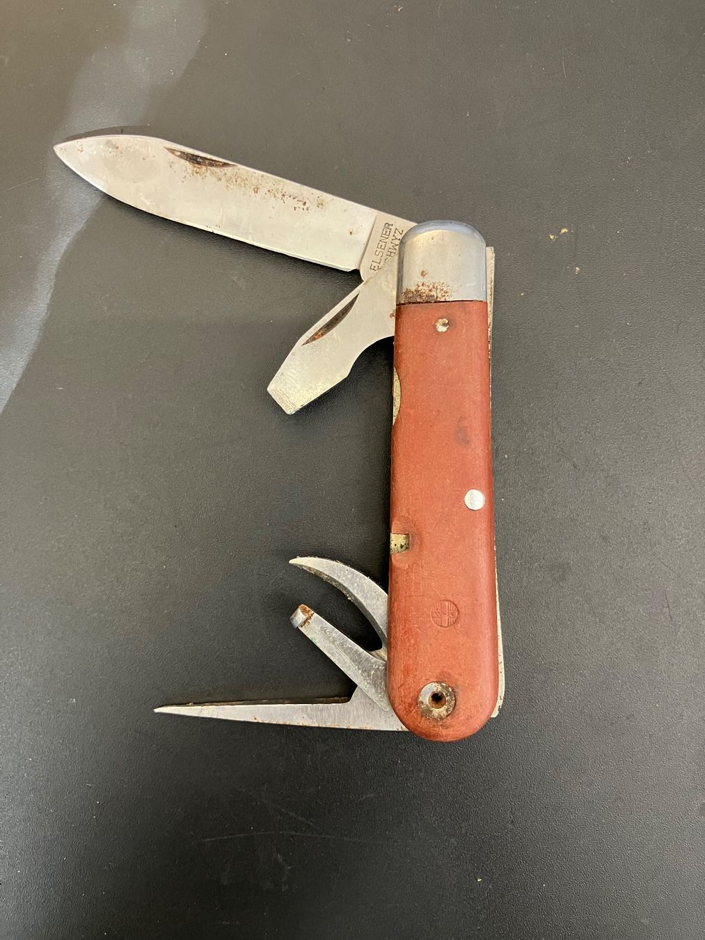 Coltelli tascabile: Elsener Sackmesser 1956 – Usato da Aarburg venduto da Wendepunkt_Fundgrube 1