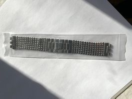 Swatch SKIN Uhrenarmband PAVED IN SILVER