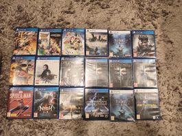 Lotto 18 giochi PS4 e PS5 in buone condizioni e sealed