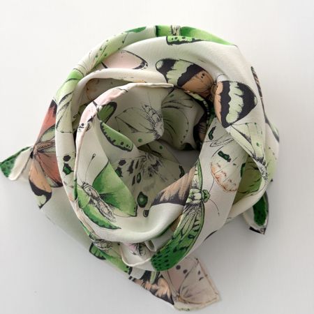 FABRIC FRONTLINE Silk Scarf