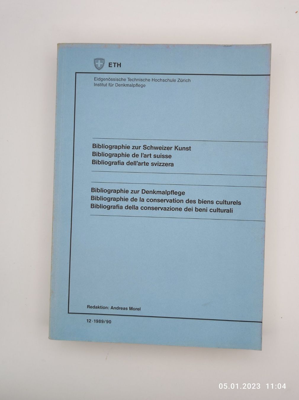 Libri: BIBLIOGRAPHIE ZUR SCHWEIZER KUNST – Usato da Goldach venduto da Gaip 5
