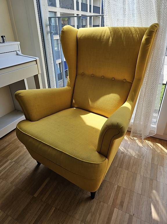 Fauteuils: Gelber Sessel von Ikea gratis – D'occasion à Zürich par schauwem