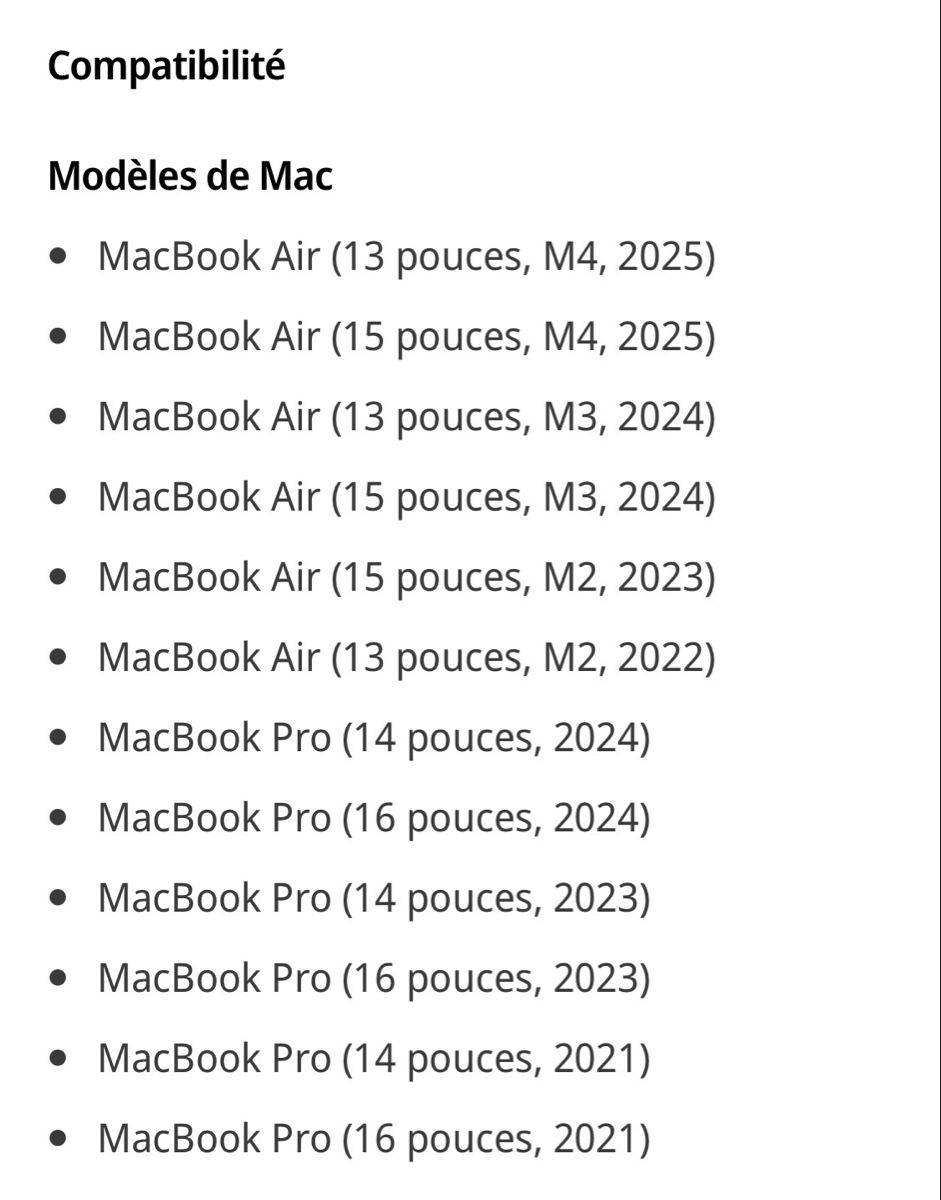 Apple Cavi: Câble de charge Apple MagSafe 3 vers USB-C neuf – Nuovo (secondo la descrizione) da Salgesch venduto da Tuf7 4
