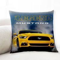 1x Zierkissen/Dekokissen "The Legend Mustang" 40cm