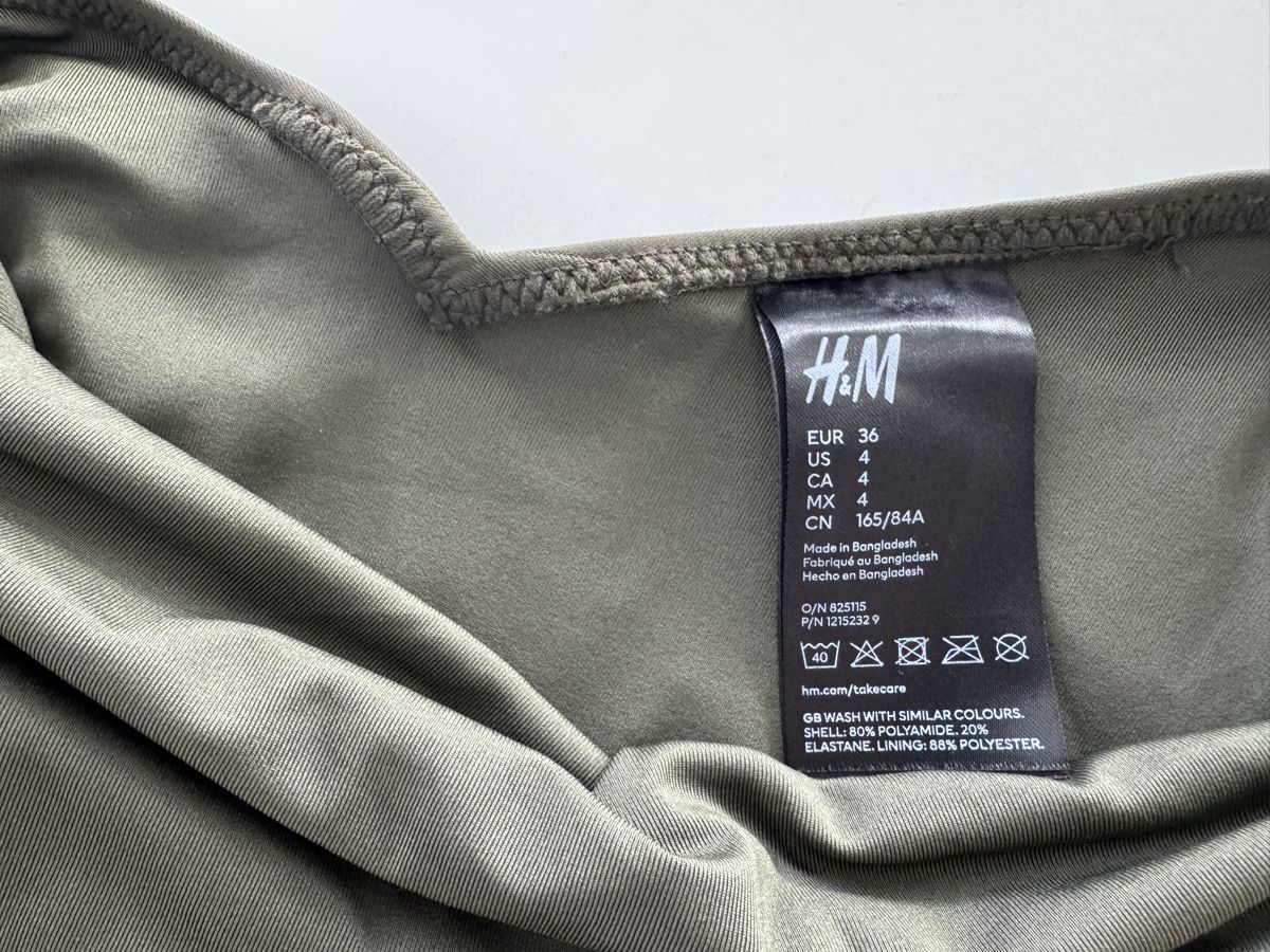 H&M Tute: H&M Body Grün Gr. 36  – Nuovo (secondo la descrizione) da Arbon venduto da leu_g29t 2