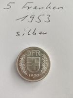 5 Franken 1953 silber