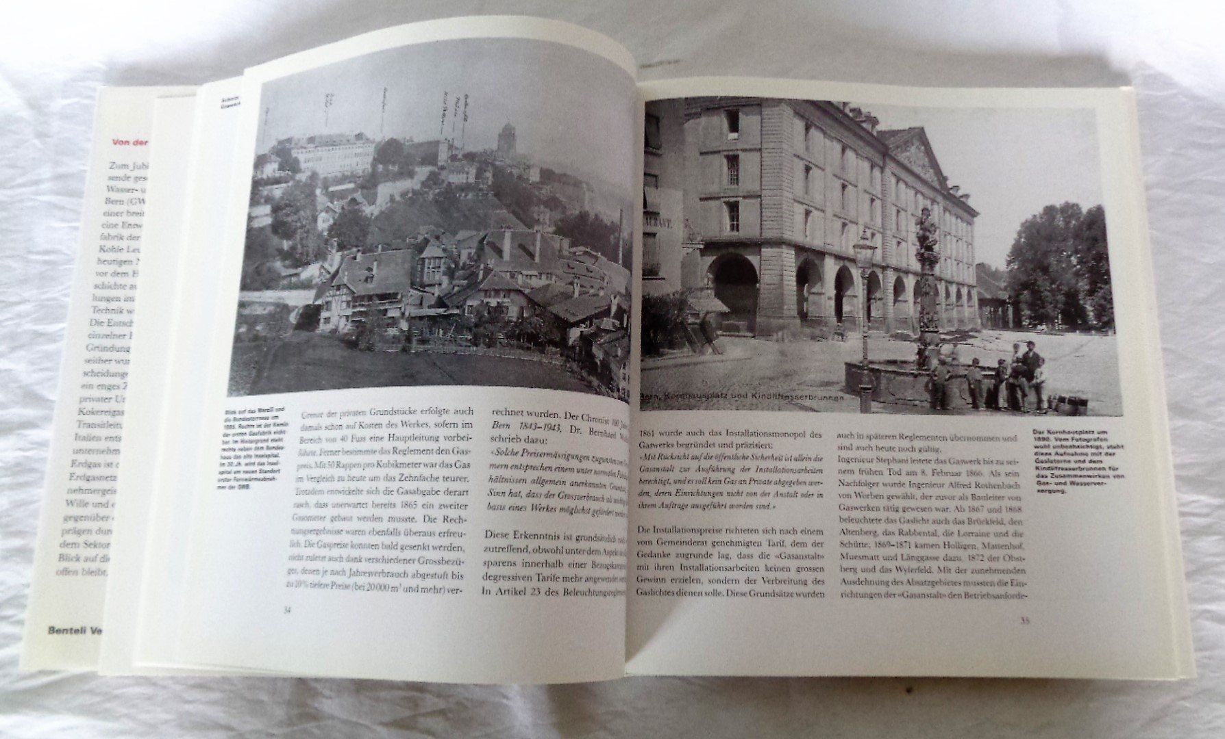 Bücher: Bern / Geschichte der Berner Gasversorgung 1843 - 1993 – Gebraucht aus Bellach von JingleJerry 4