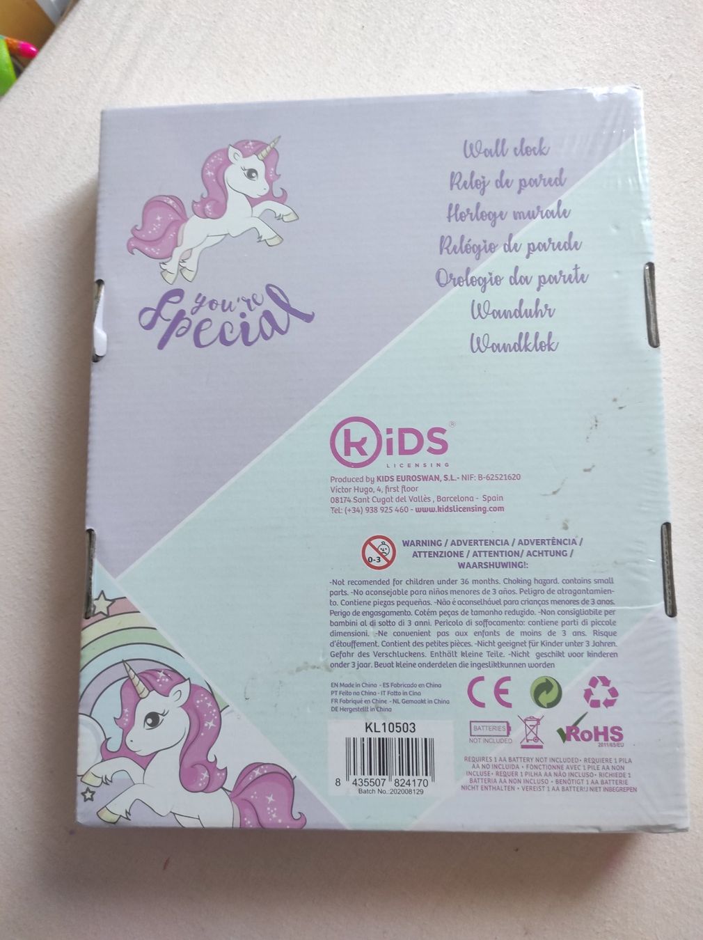 Stand- & Wanduhren: Horloge murale enfant – Neu und originalverpackt aus Renens VD von cla_7zv5 1