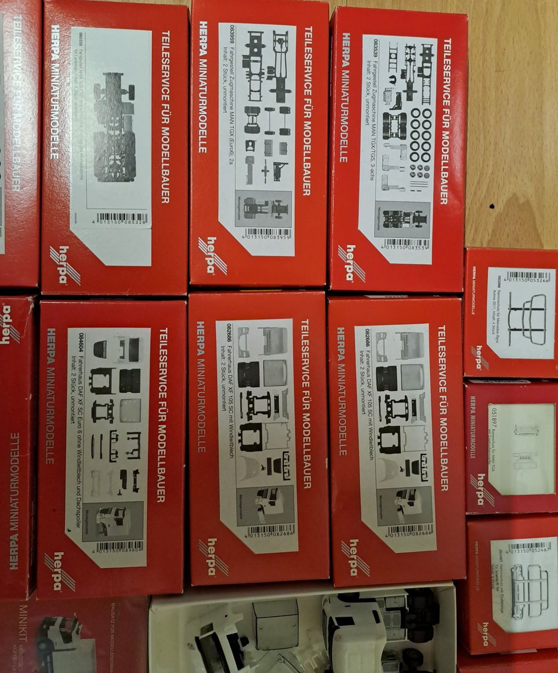 Herpa Modellini d'auto: Herpa Teileservice Konvolut – Nuovo e nell'imballaggio originale da Reiden venduto da vscp5 7