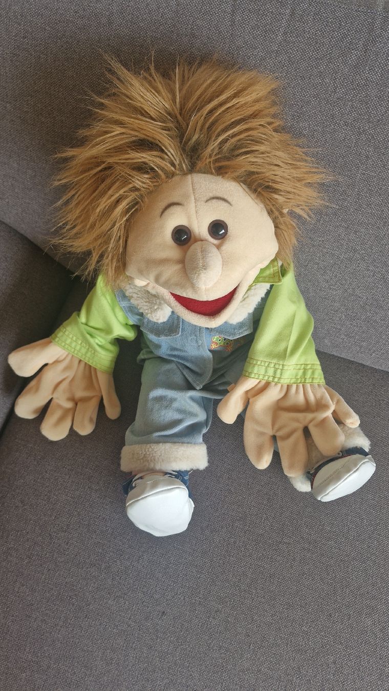 Bambole: Handpuppe von Living Puppet - Junge Gerrit 65cm – Usato da Forch venduto da nadinepalermo 1